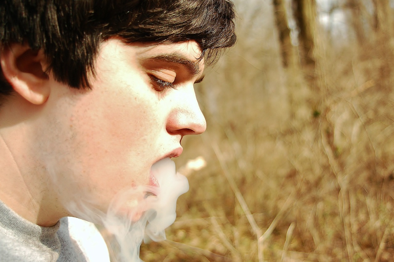 smoke dude boy free photo