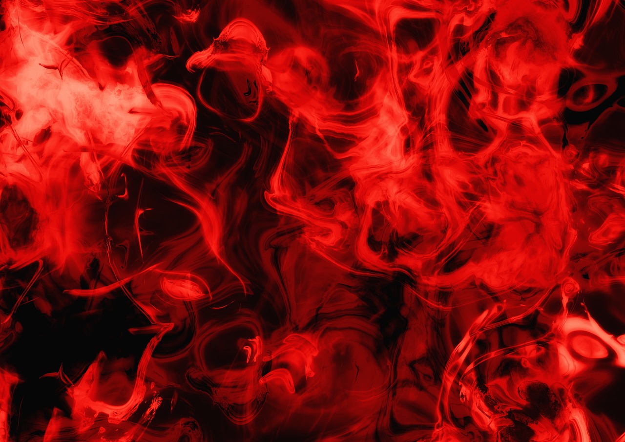 smoke red background free photo