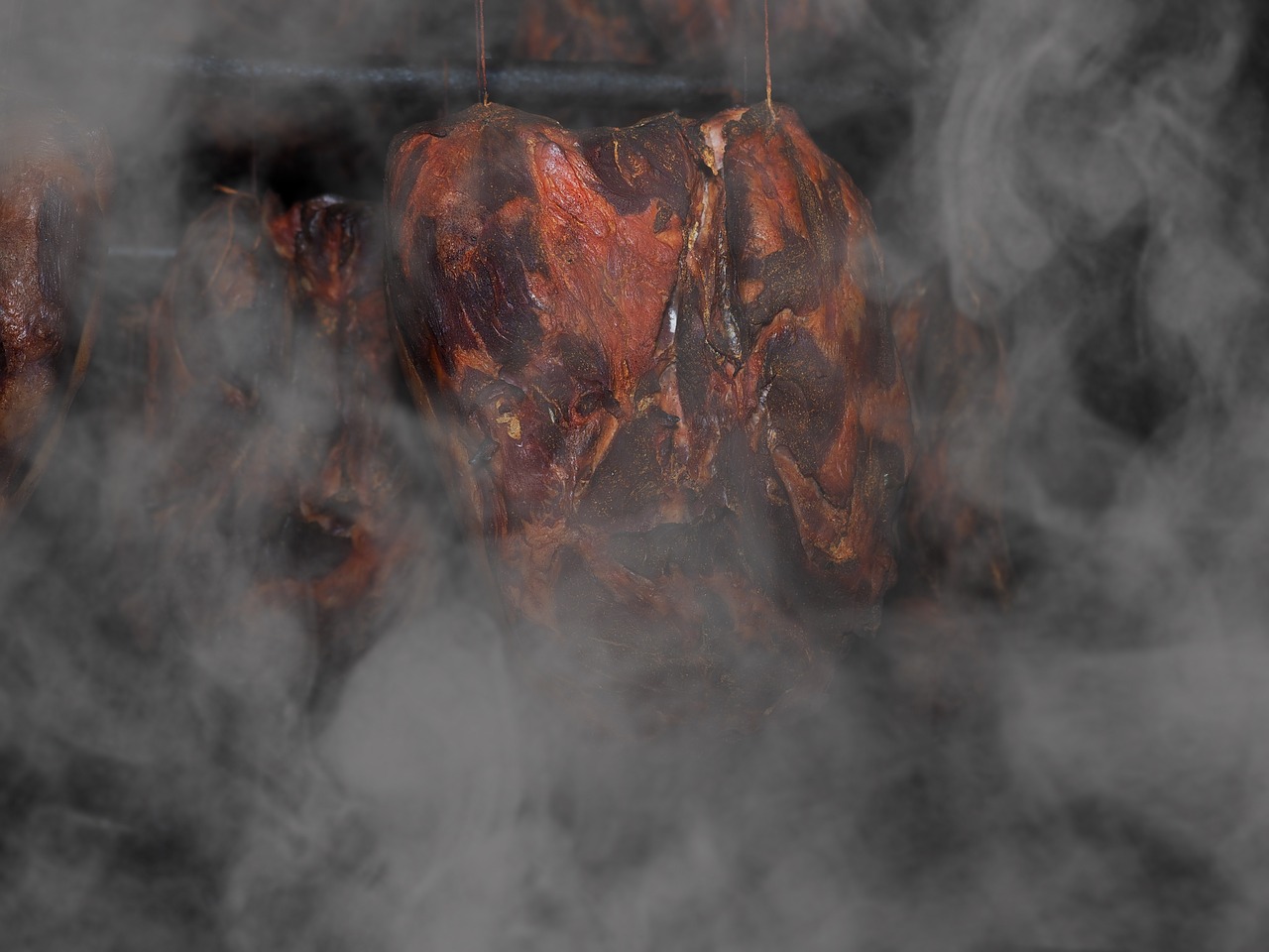smoked meat ham smoked ham free photo