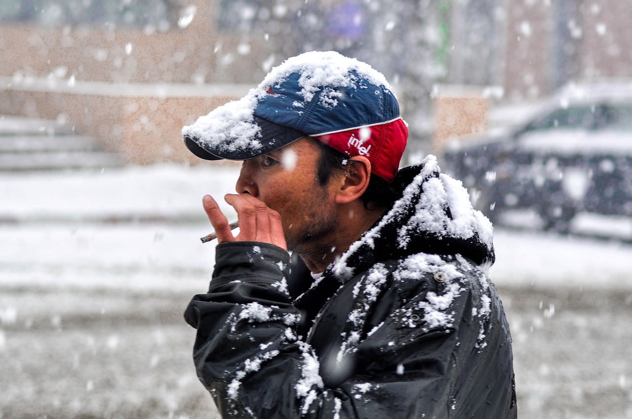 smoking mongolia mongolian free photo