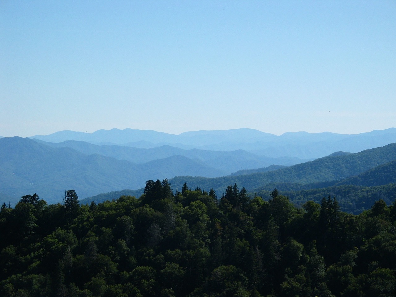 smoky mountains tennessee landscape free photo
