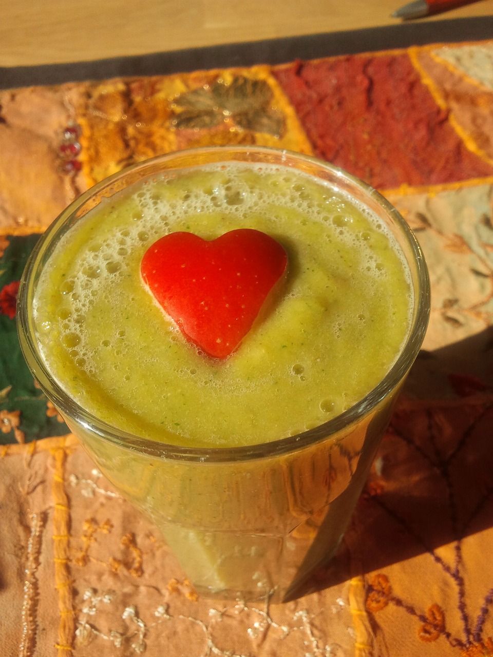 smoothie apple heart healthy free photo