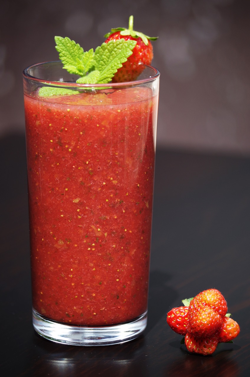 smoothie fruit beverage free photo