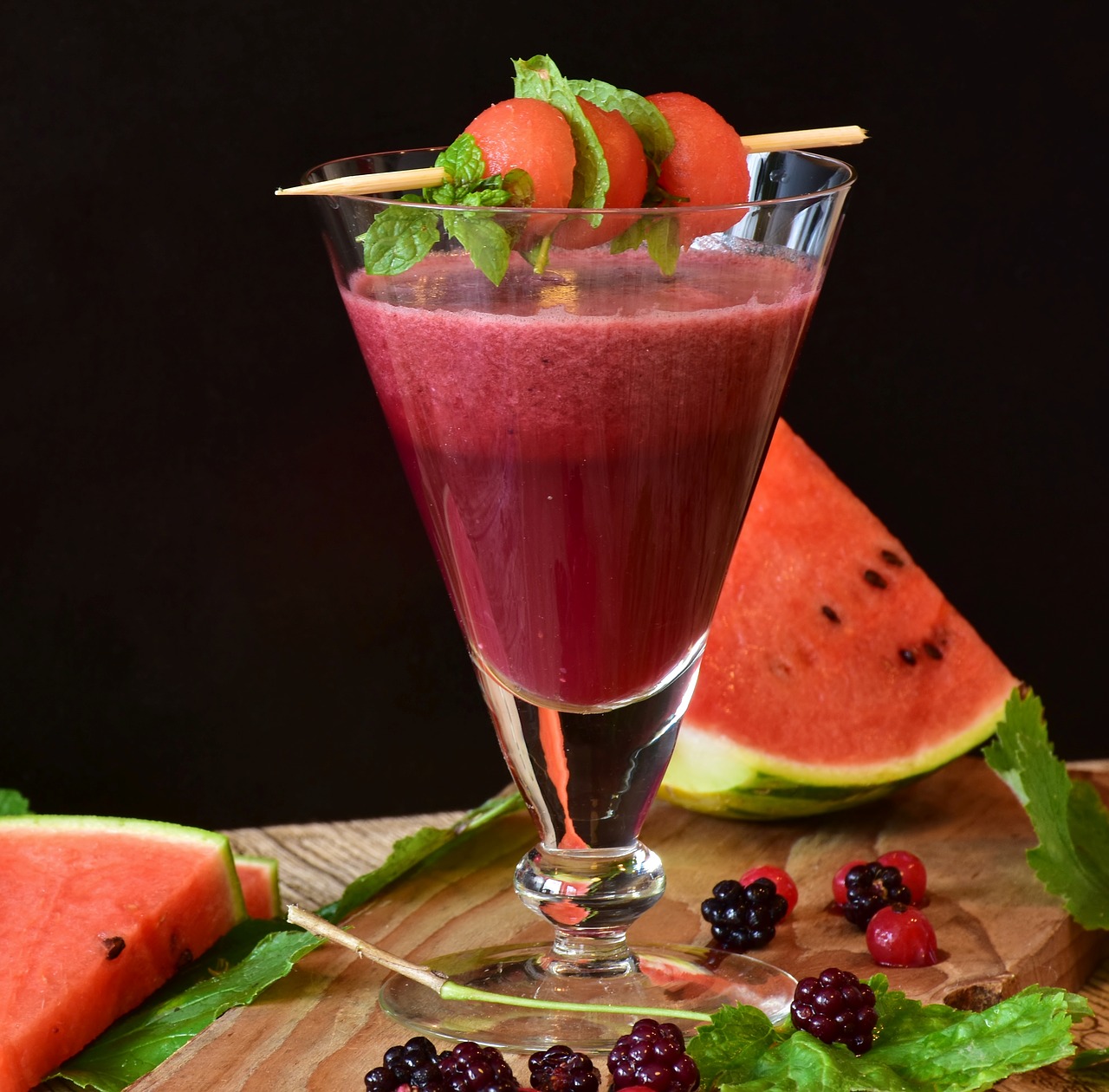 smoothie  melon cocktail  watermelon free photo