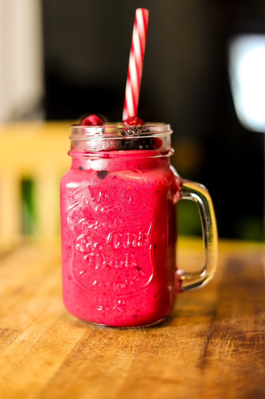 smoothie  fruit  raspberry free photo