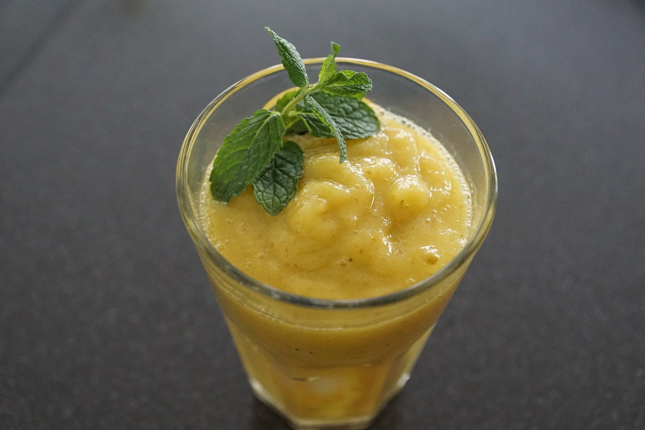 smoothie fruit mango free photo