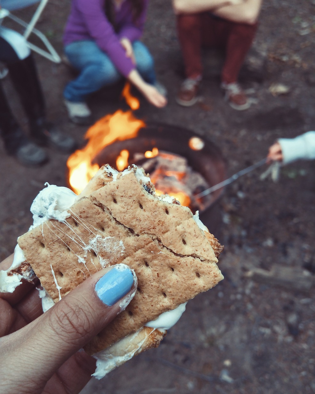 s'more food snack free photo