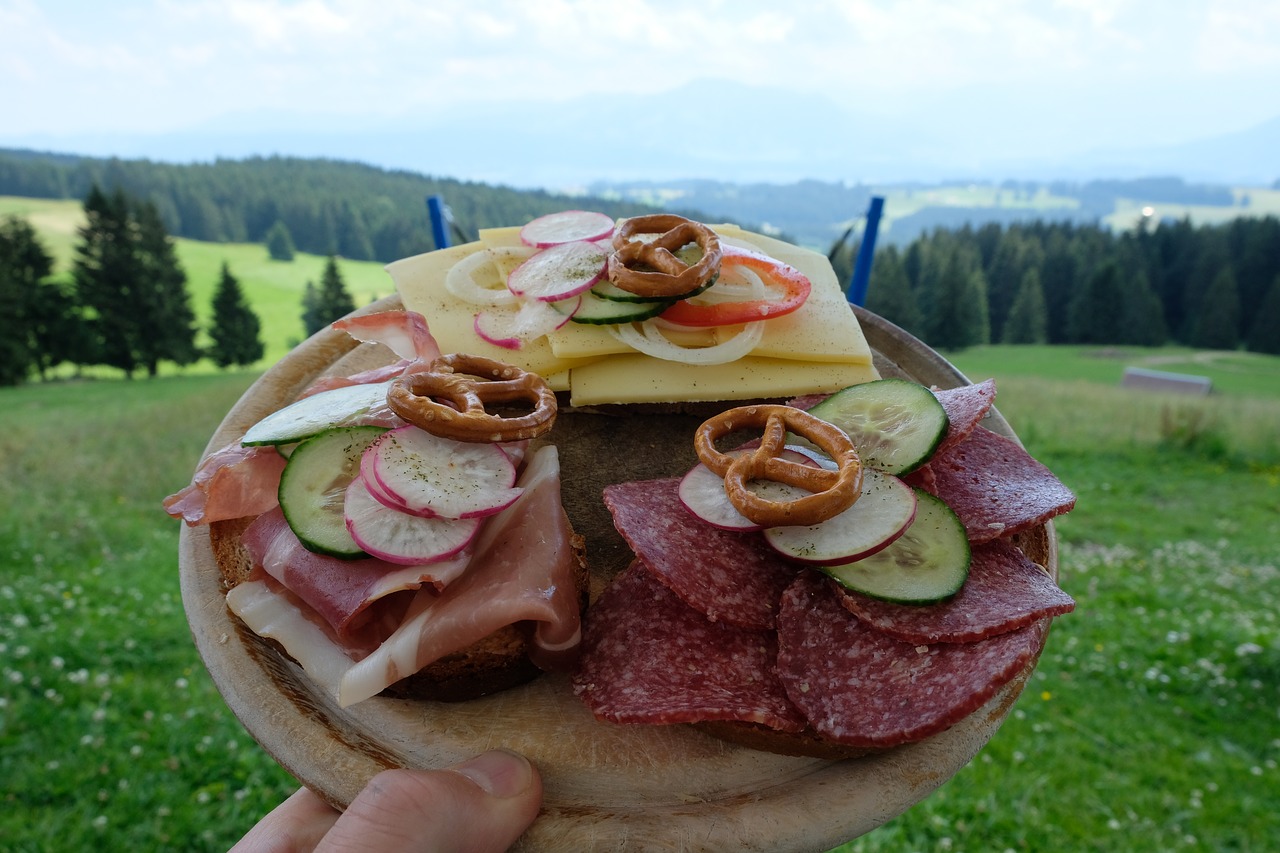 snack  mountains  hike free photo