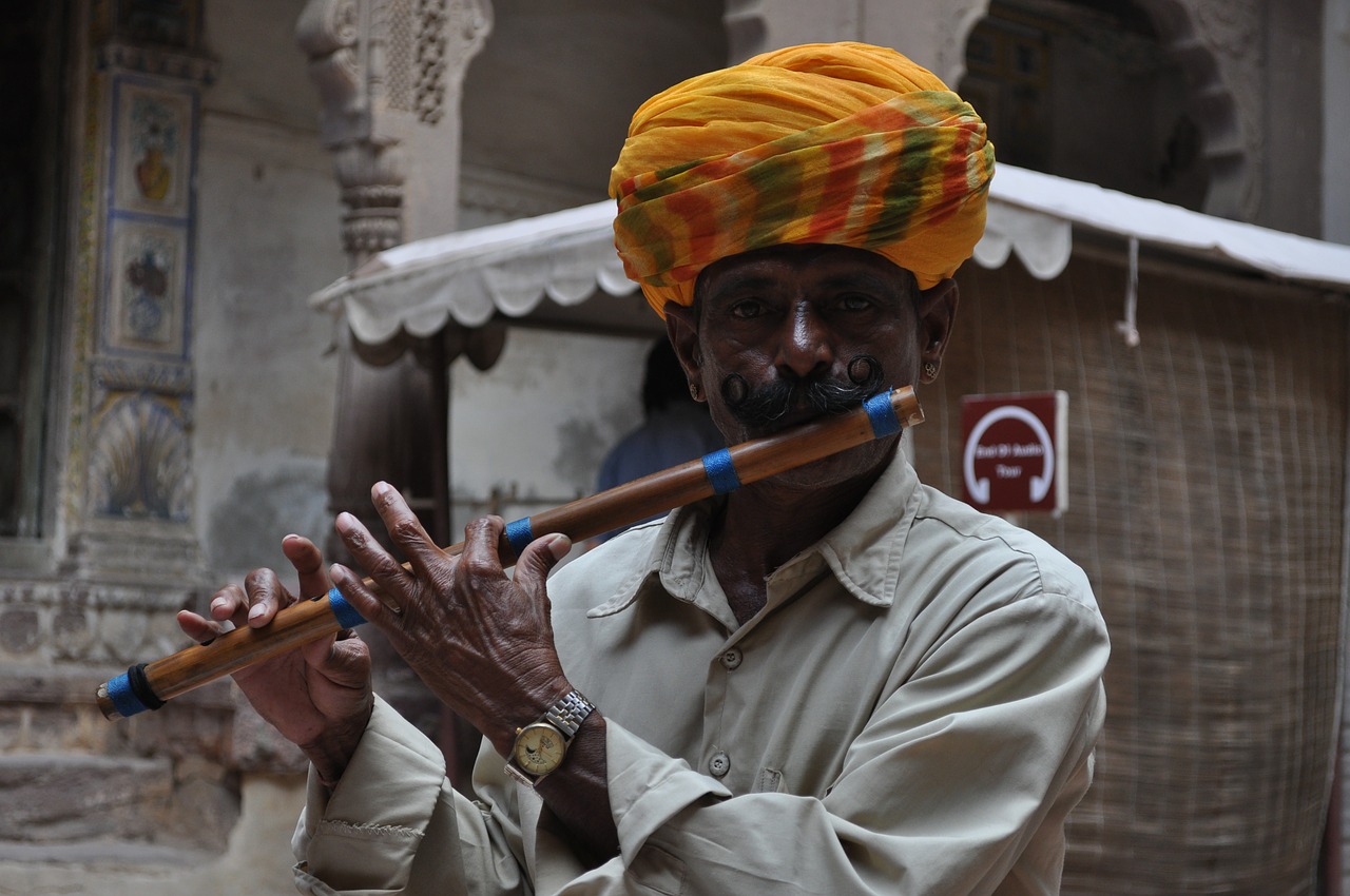 snake charmer india flute free photo