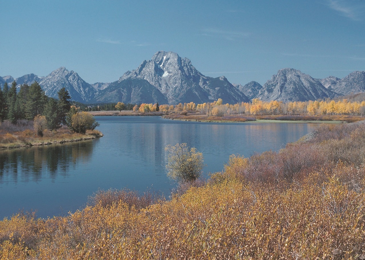 snake river mountains landscape free photo