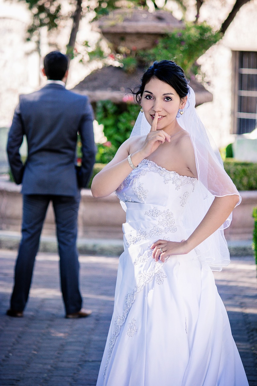 sneaky bride finger free photo