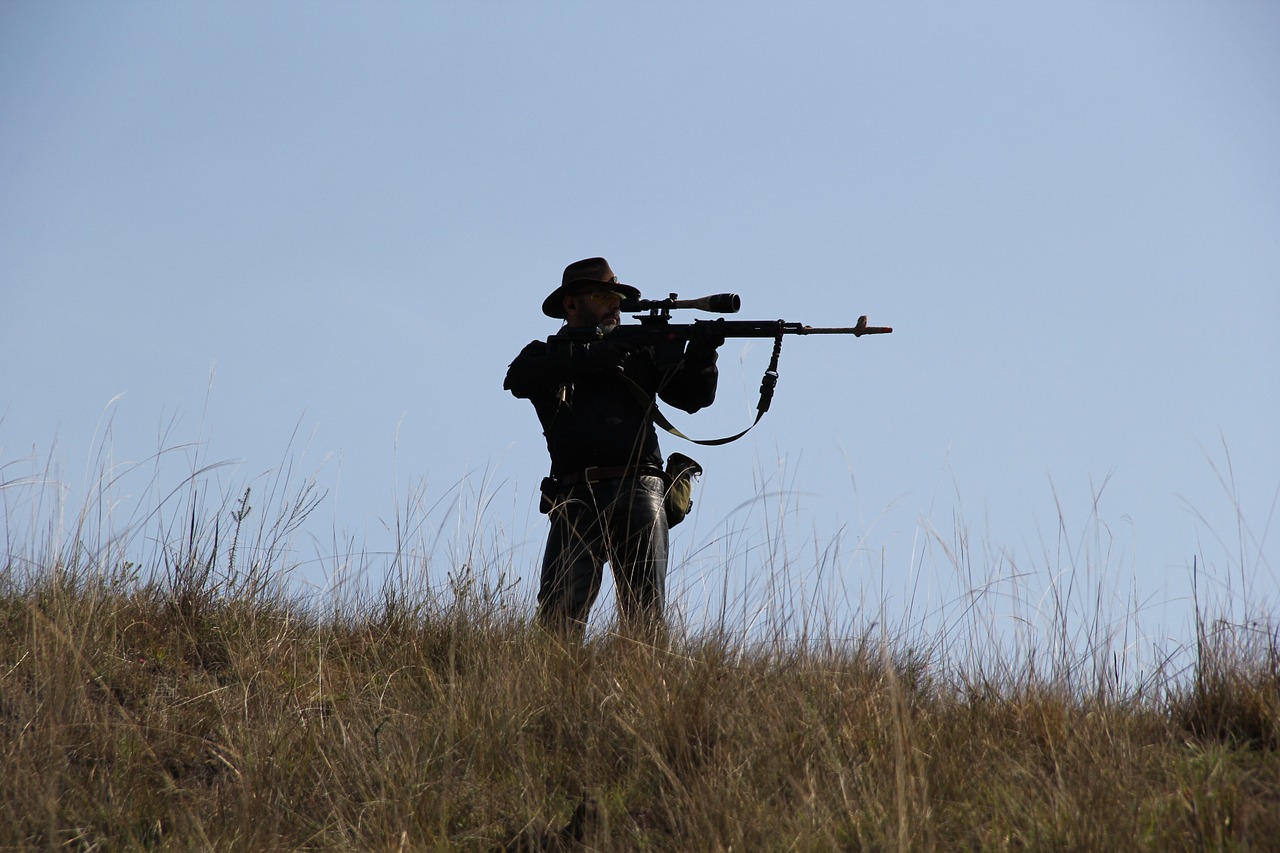 pistol gun hunter free photo
