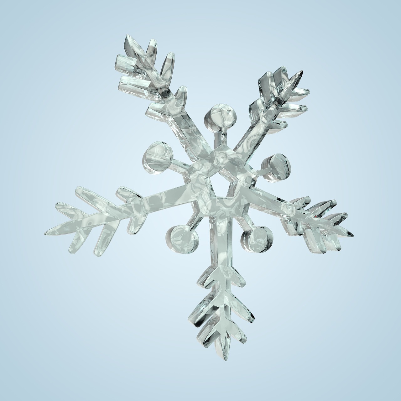 snow snowflake flake free photo