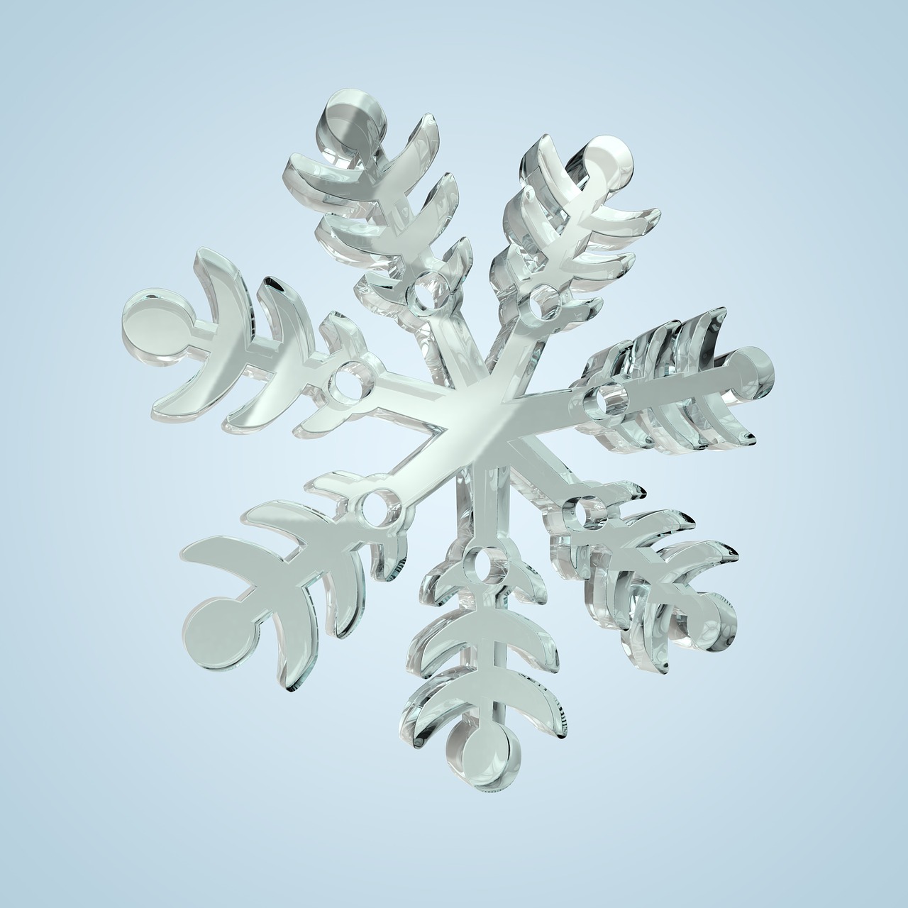 snow snowflake flake free photo