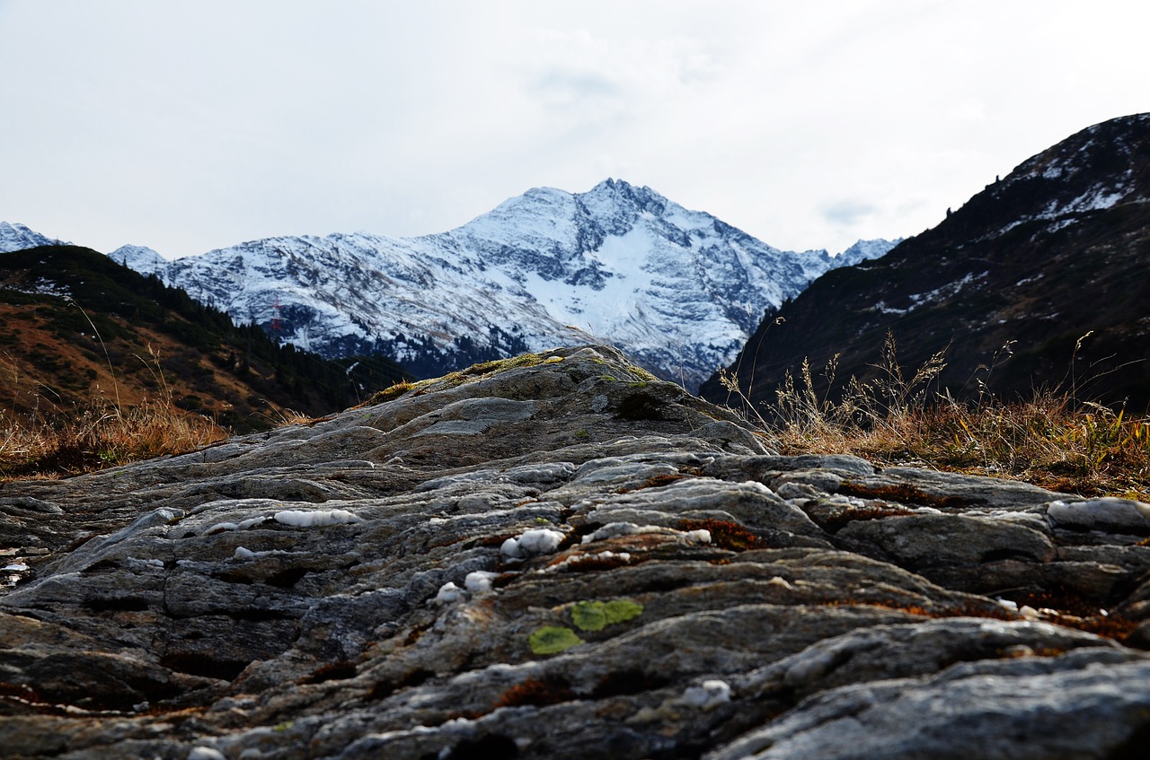 snow alps sky free photo