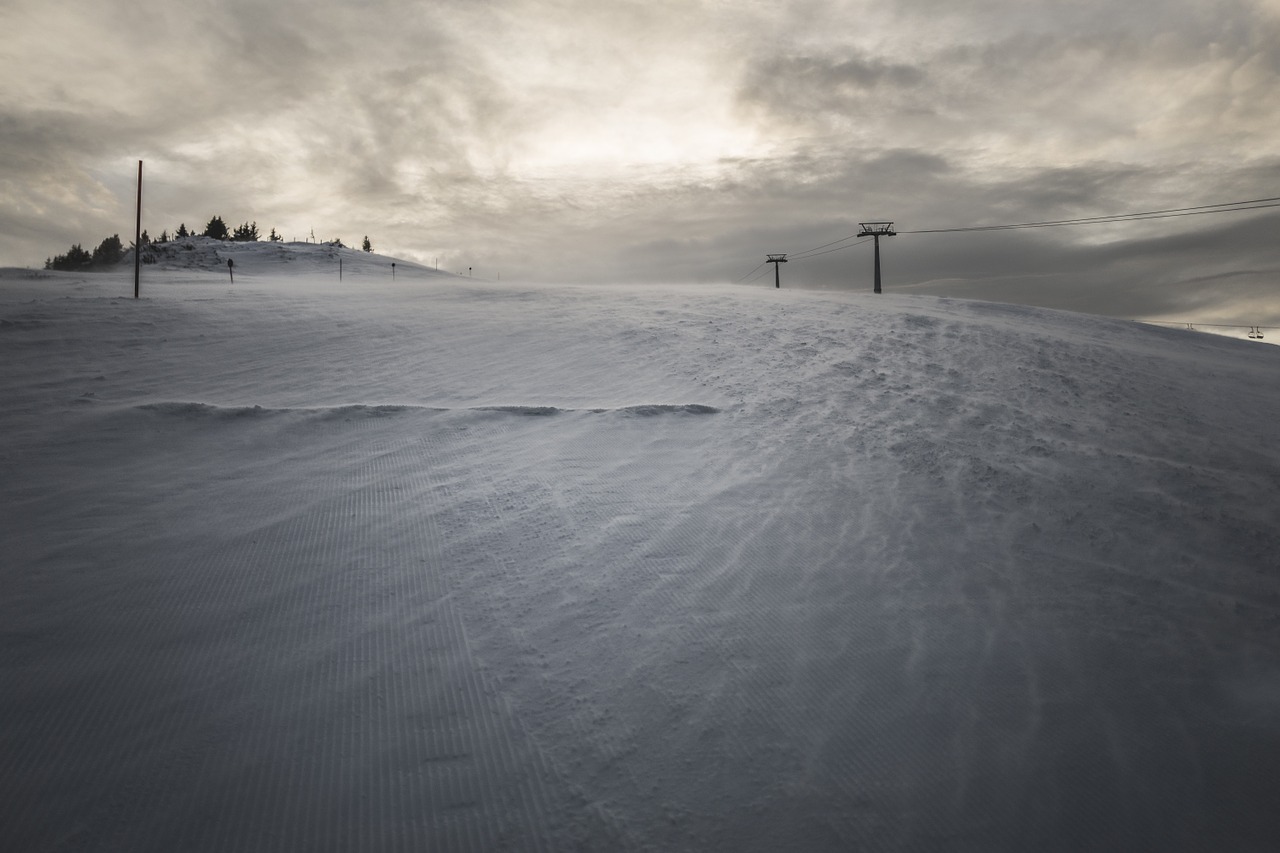 snow landscape winter free photo