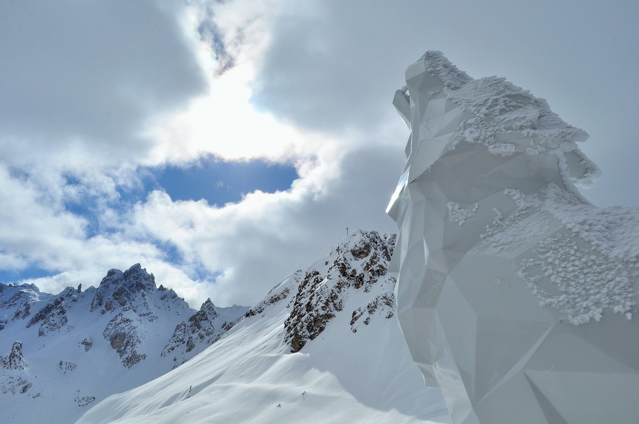 snow alps haute-savoie free photo