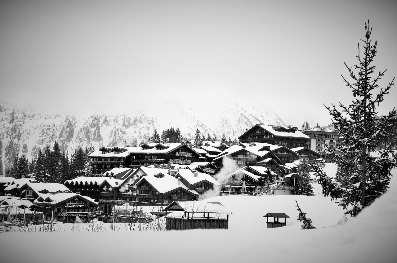 snow alps haute-savoie free photo