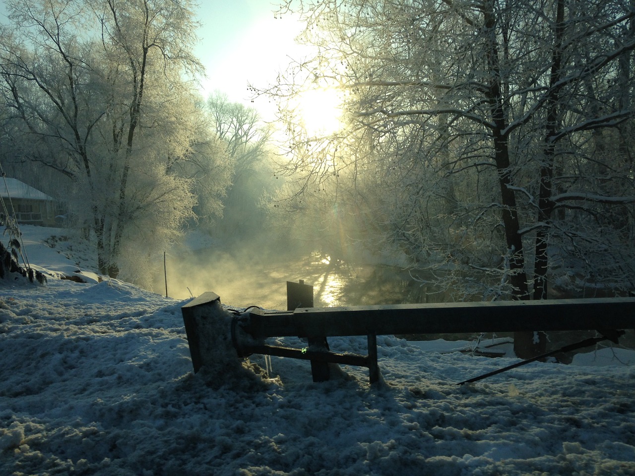 snow winter outdoor free photo