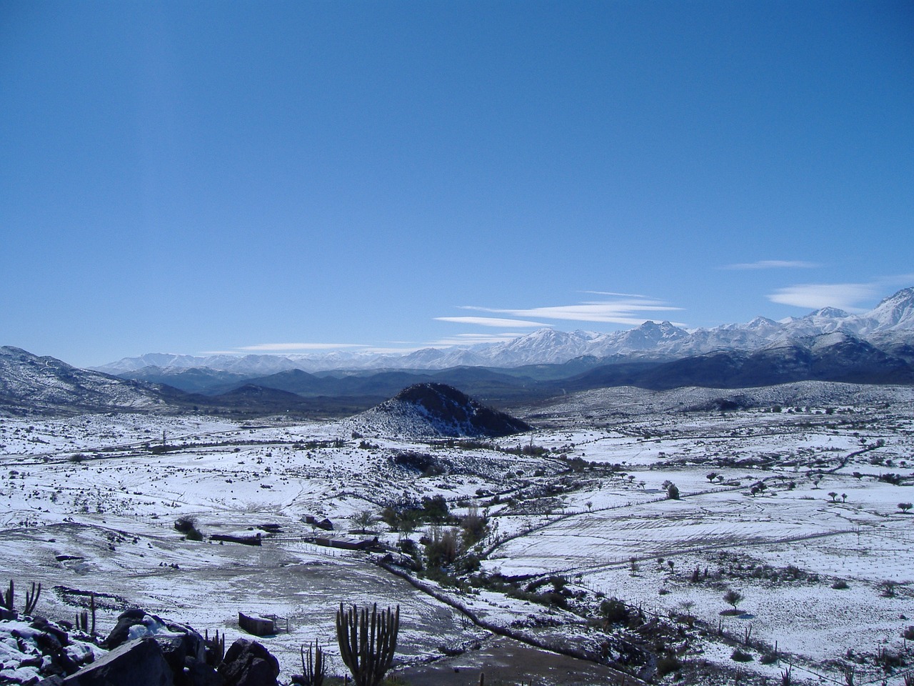 mountain andes chile free photo