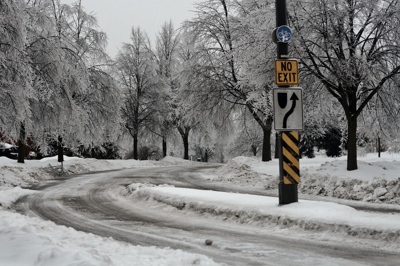 snow ice storm free photo