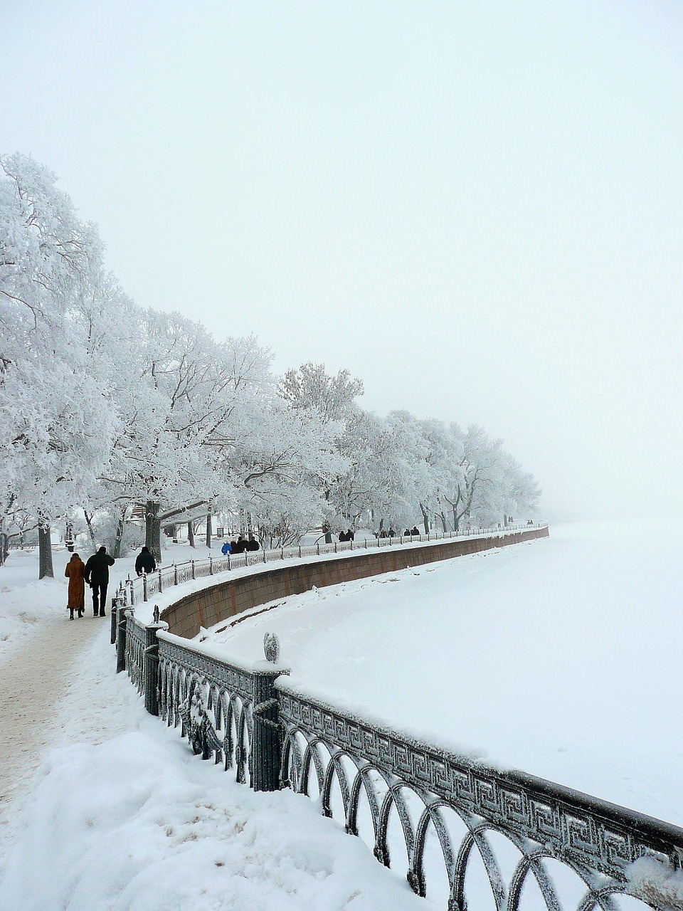 snow winter russia free photo