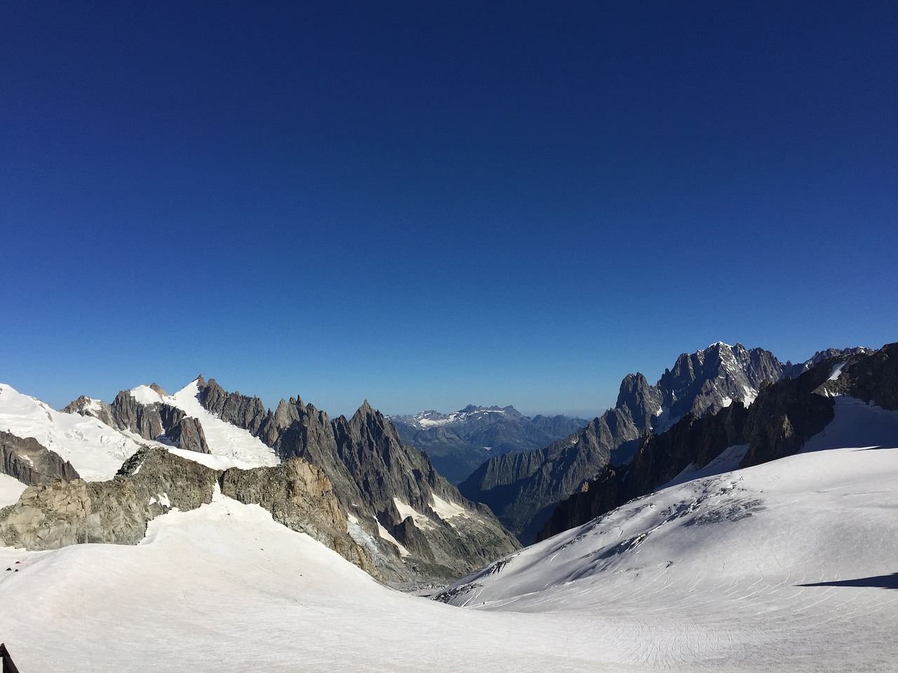 snow alps mountain free photo