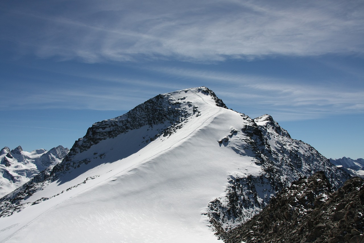 snow mountain alps free photo