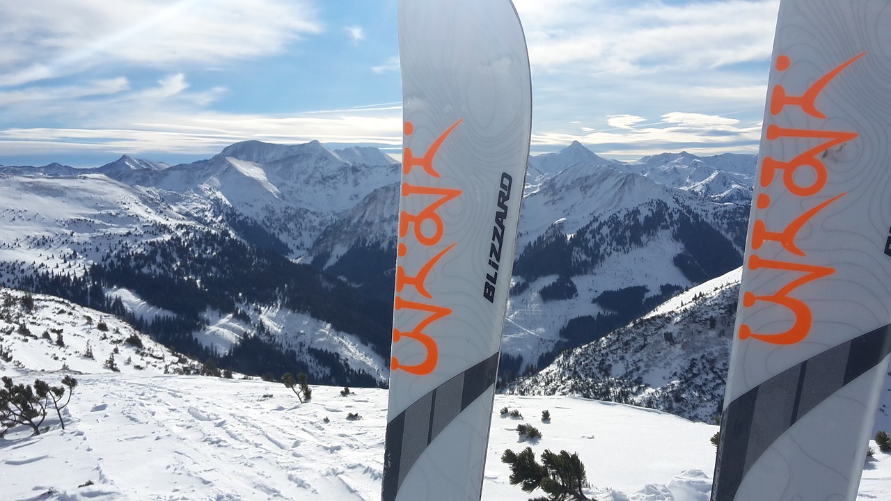 snow ski ski touring free photo