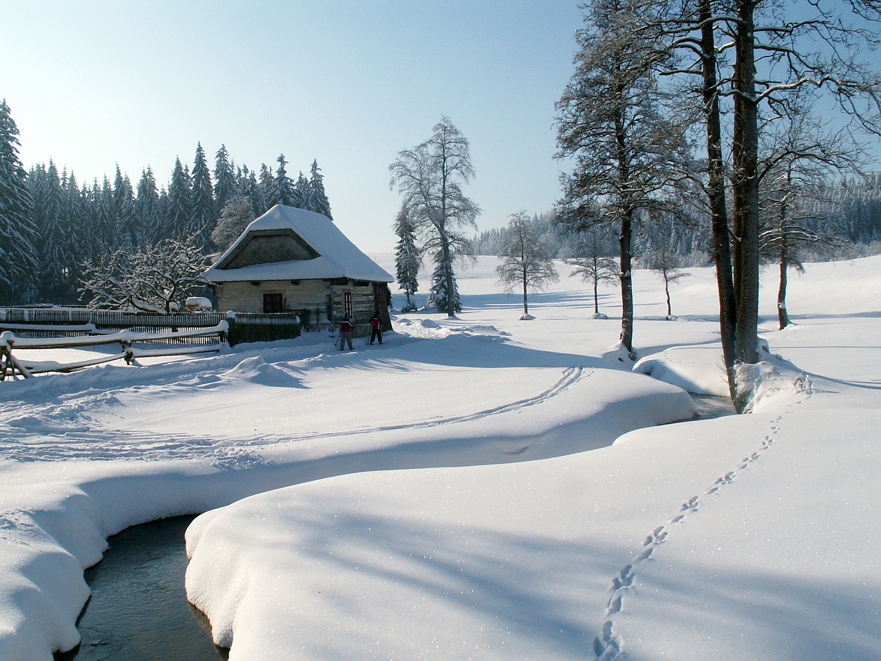 snow country cold free photo