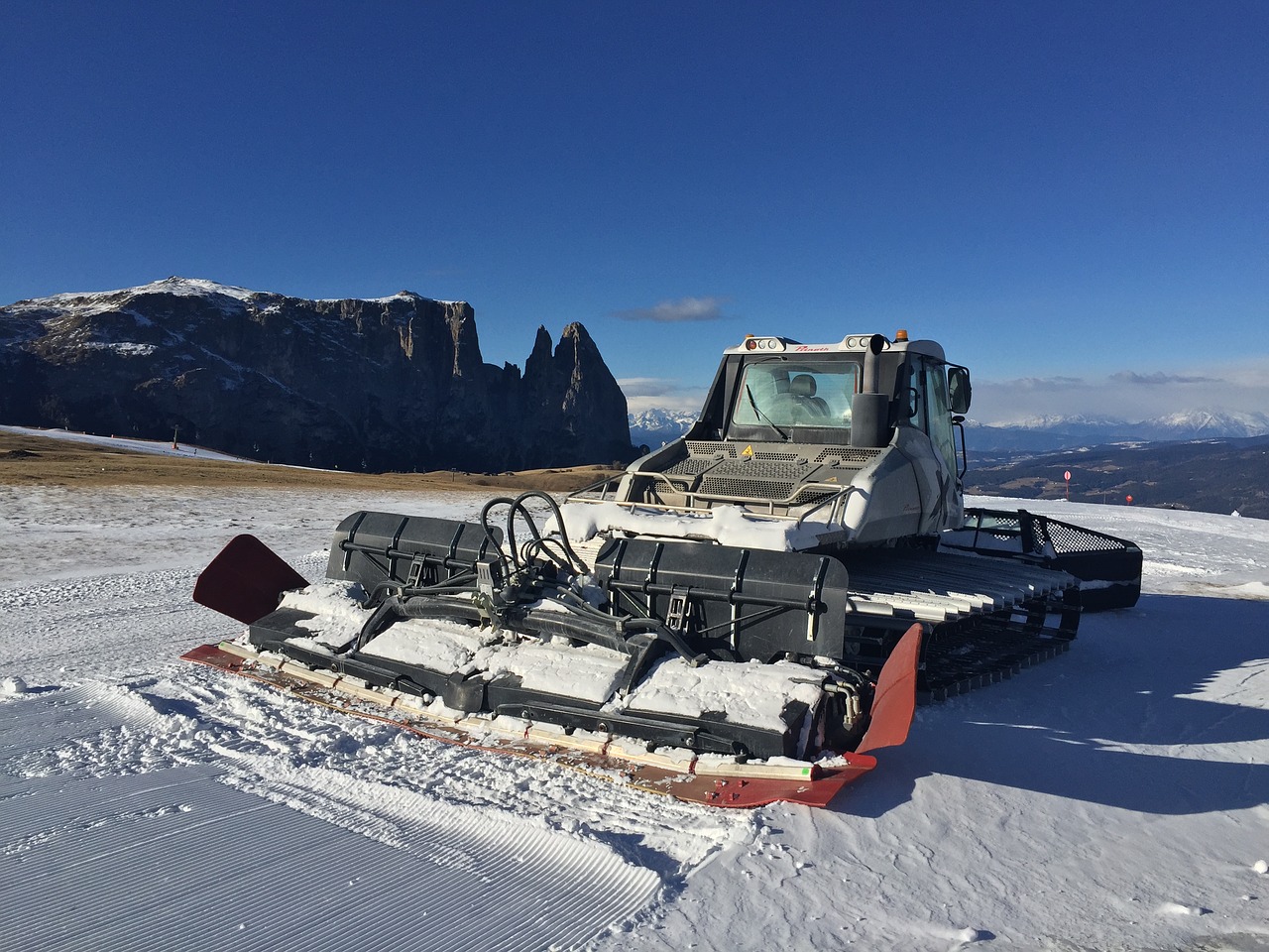 snow mountain cat free photo