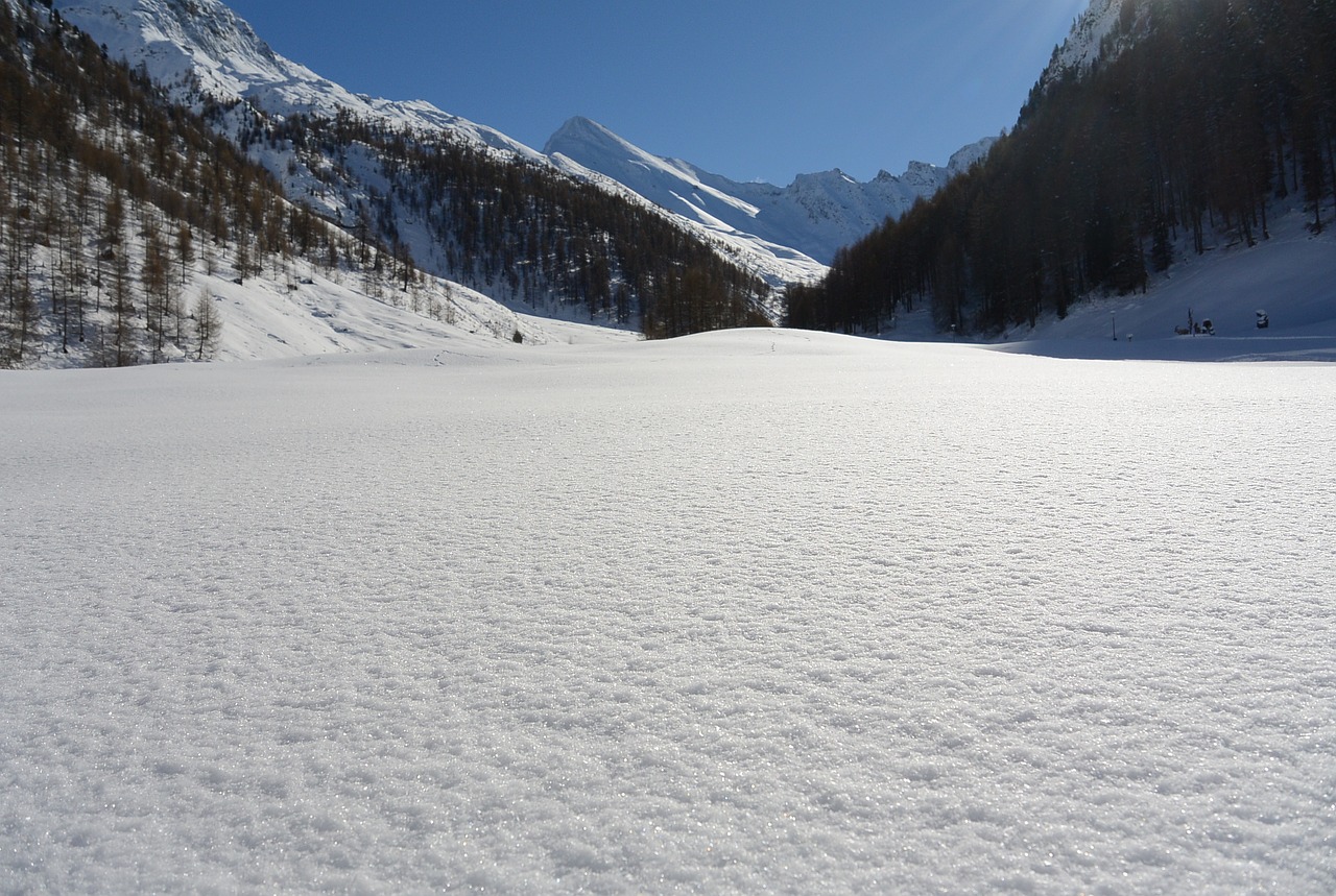 snow landscape unaffected free photo