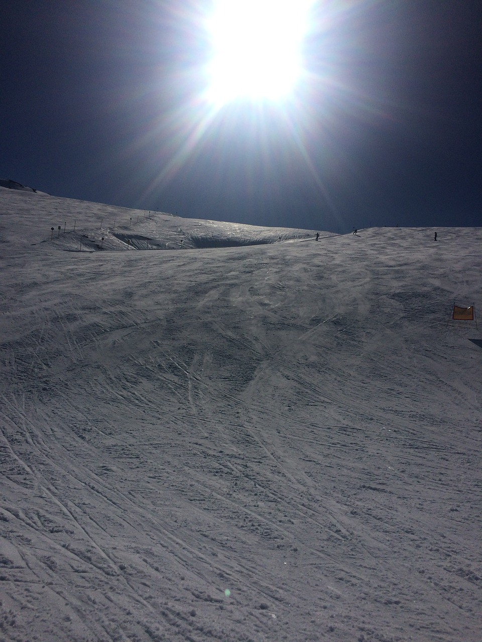 snow ski sunny winter free photo