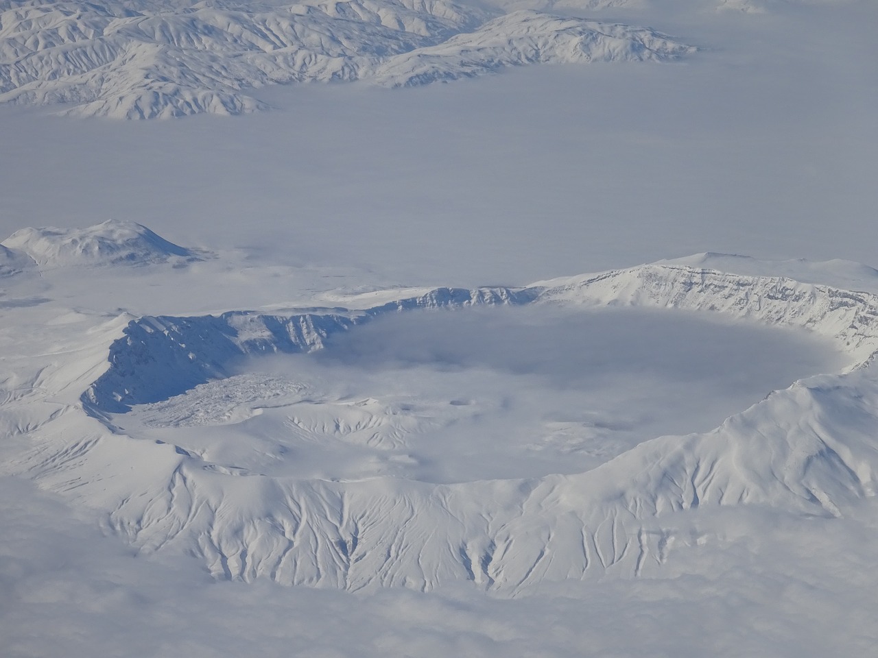 snow aerial photograph mountain free photo