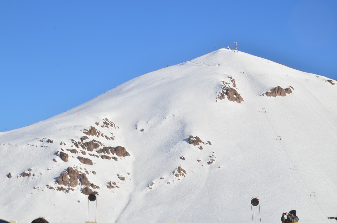 snow mountain nature free photo