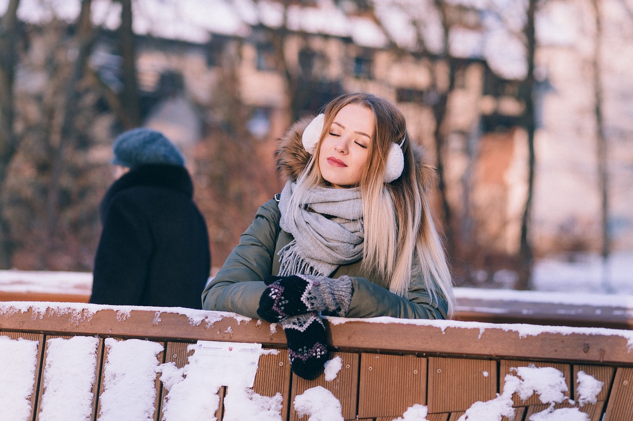 snow winter white free photo