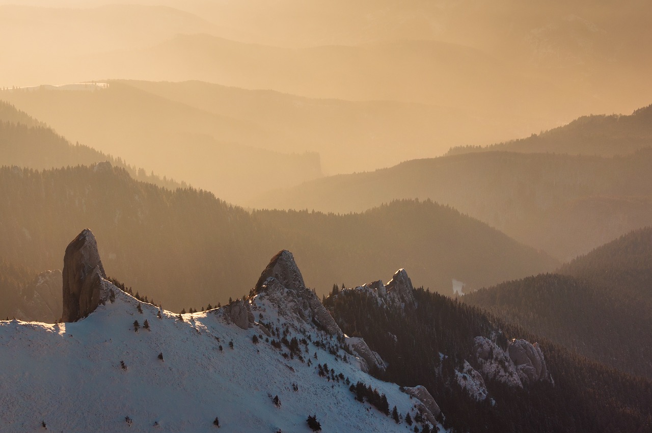 snow winter mountain free photo