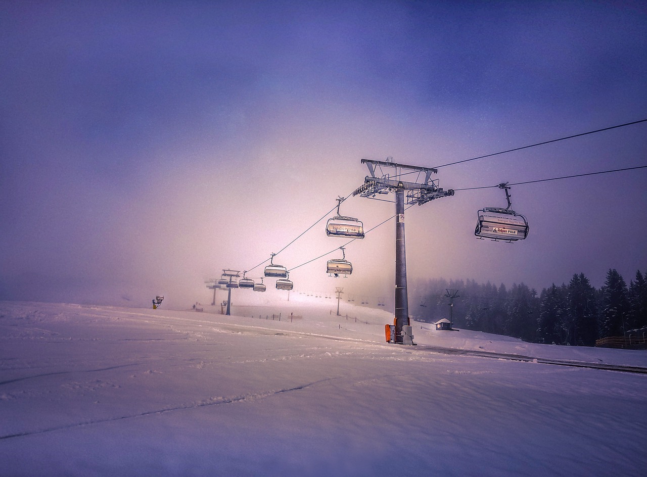 snow night germany free photo