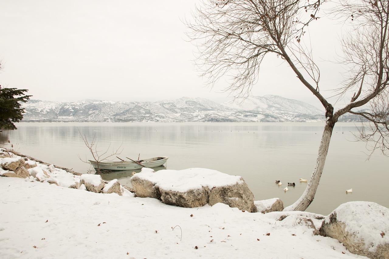 snow landscape nature free photo