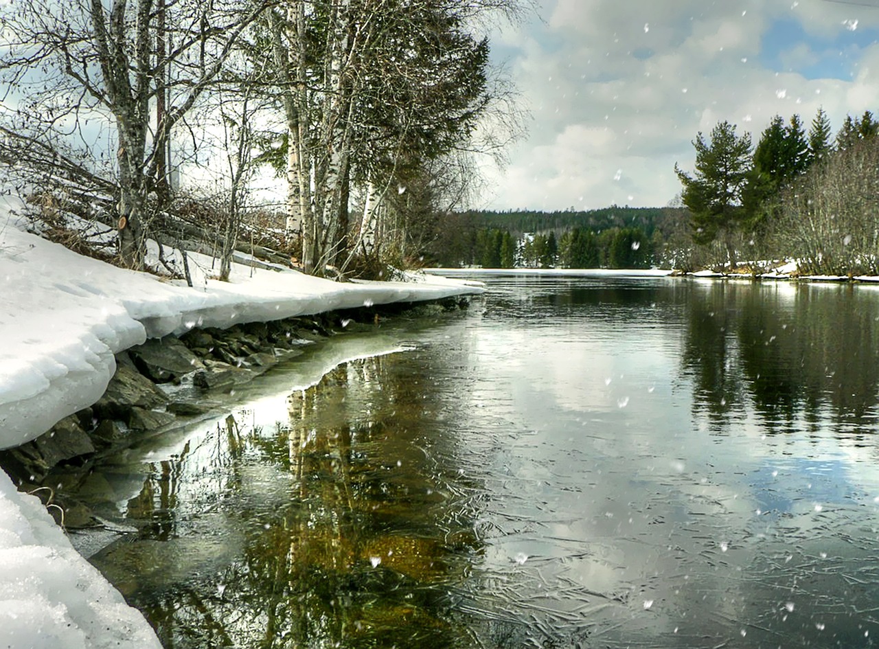 snow landscape snow landscape free photo