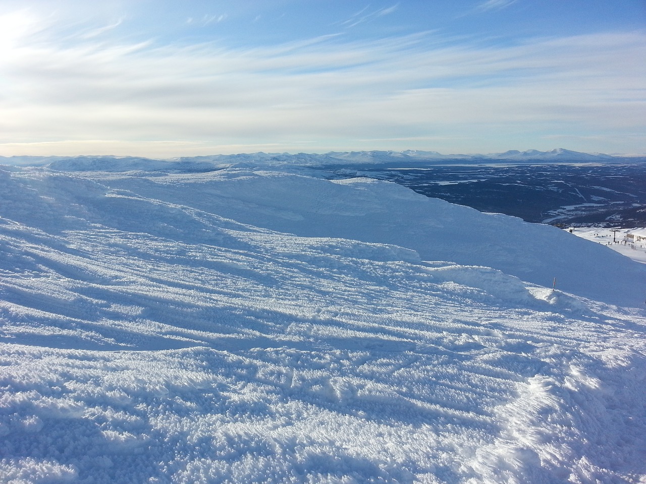 snow winter mountains free photo