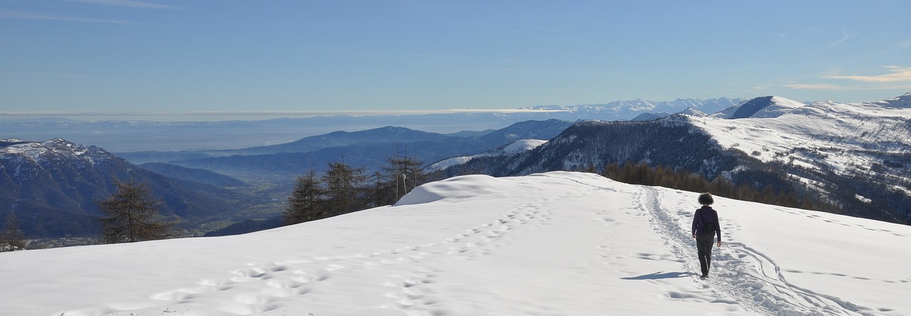 snow mountain landscape free photo