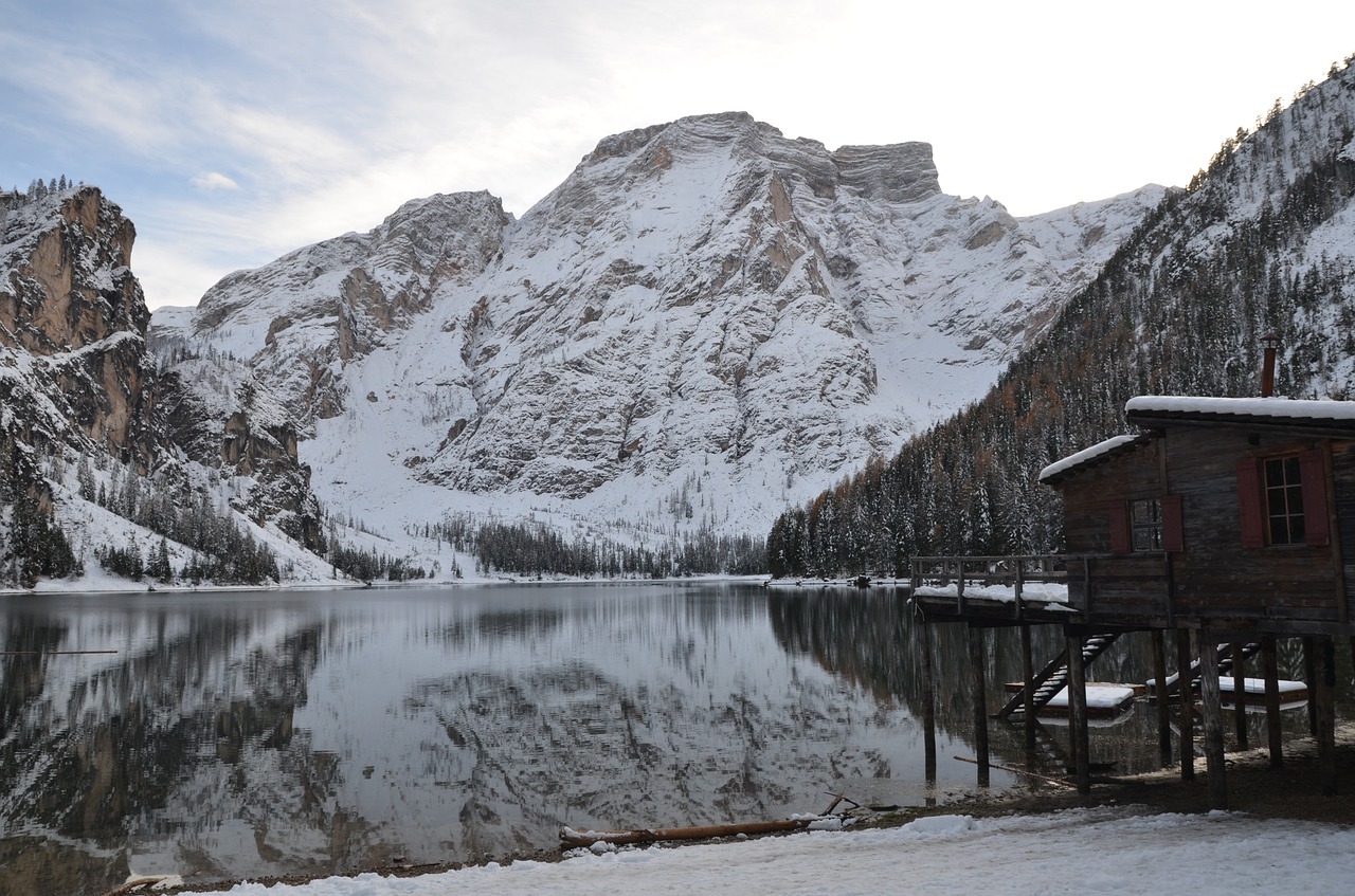 snow mountain nature free photo