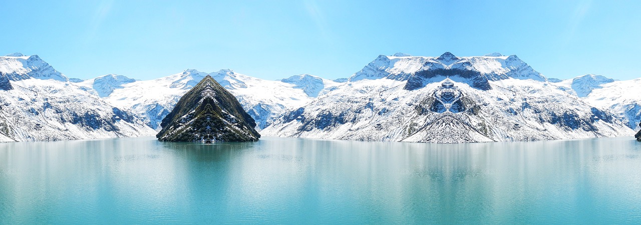 snow panoramic image panorama free photo