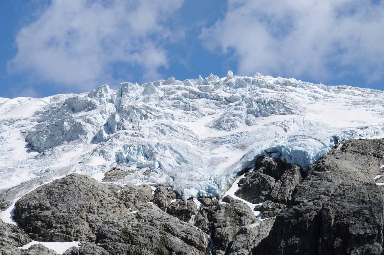 snow mountain nature free photo