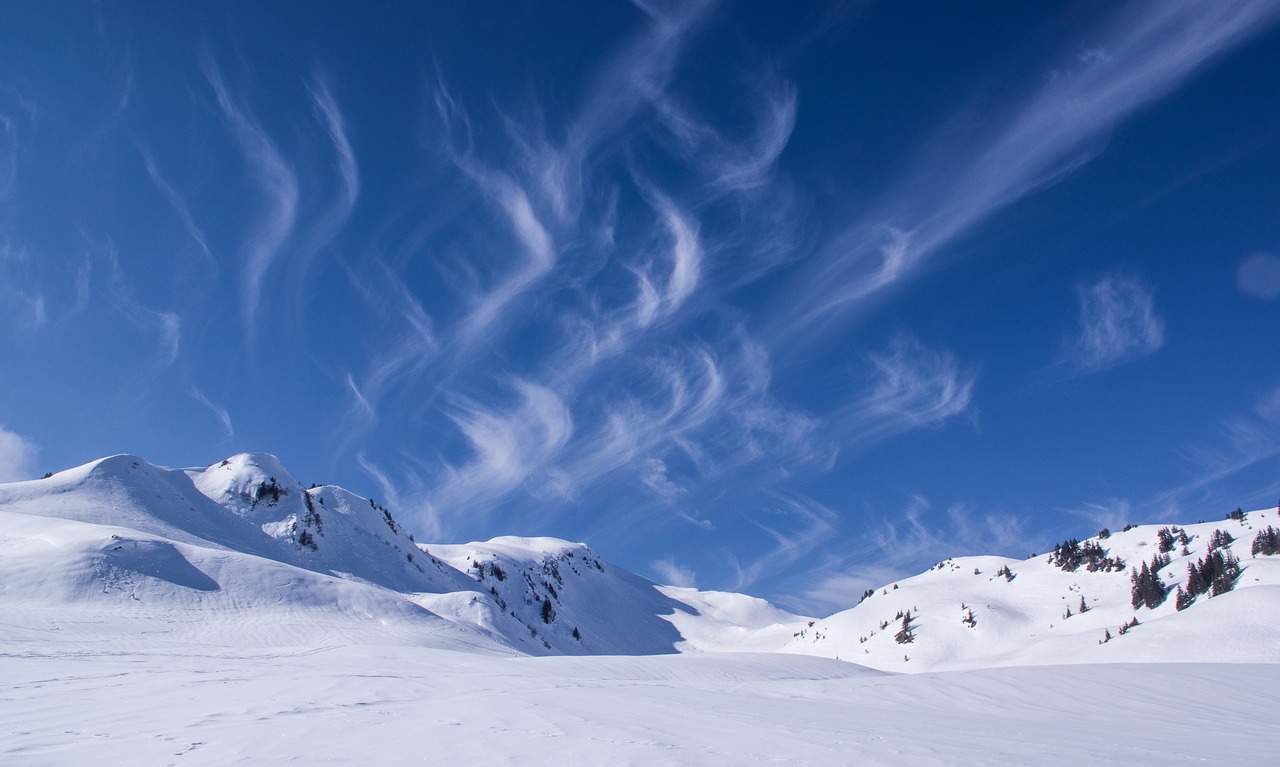 snow winter mountain free photo