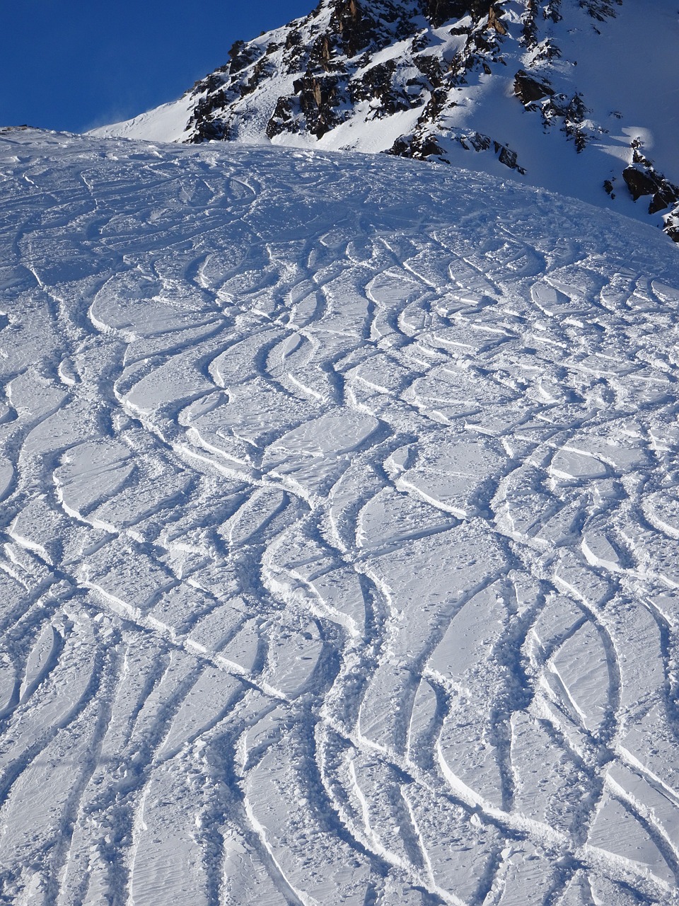 snow ski mountain free photo