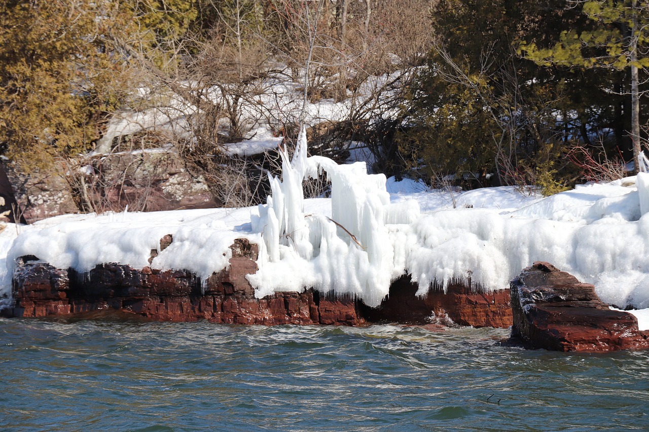 snow water winter free photo