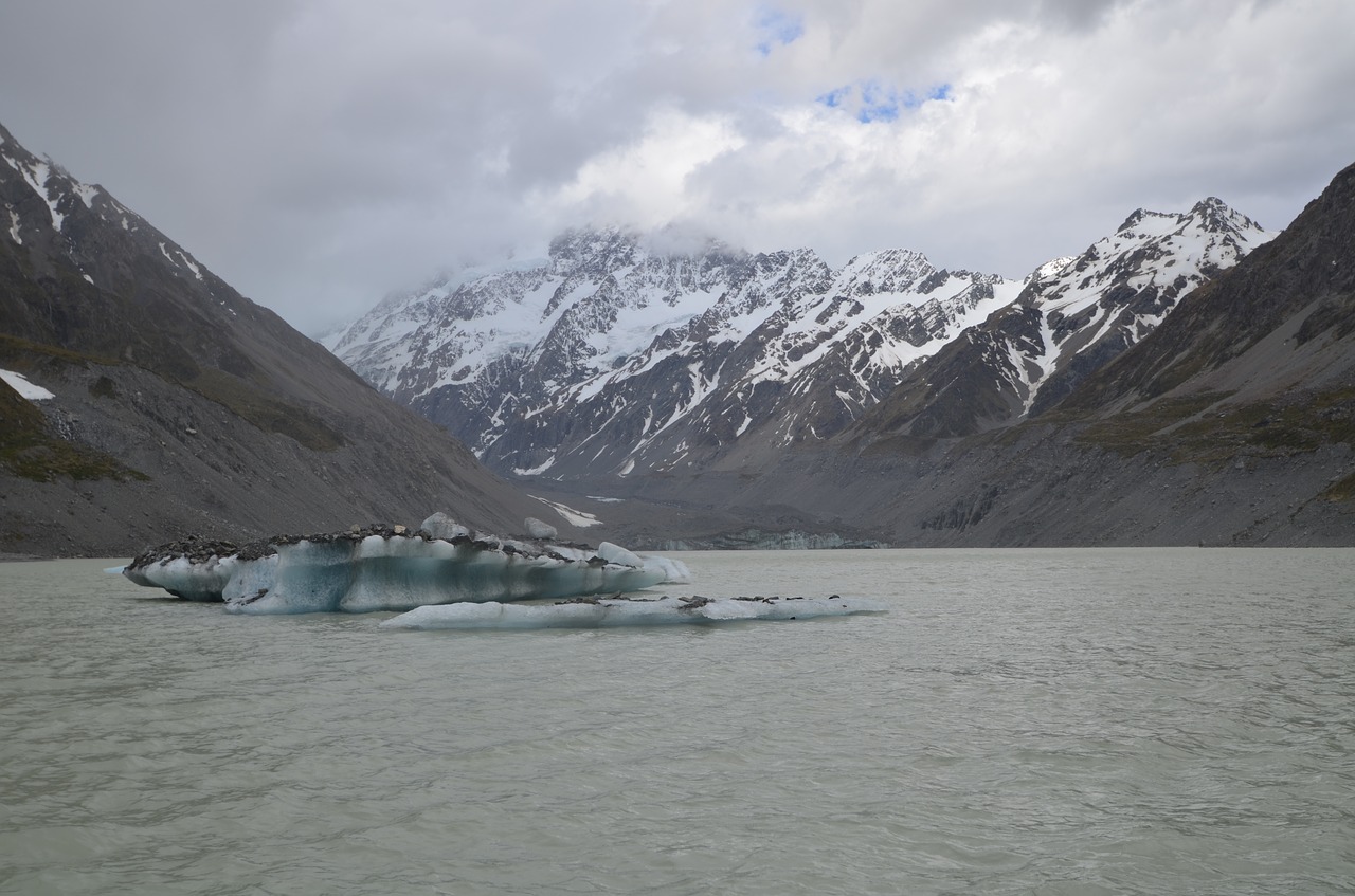 snow glacier mountain free photo