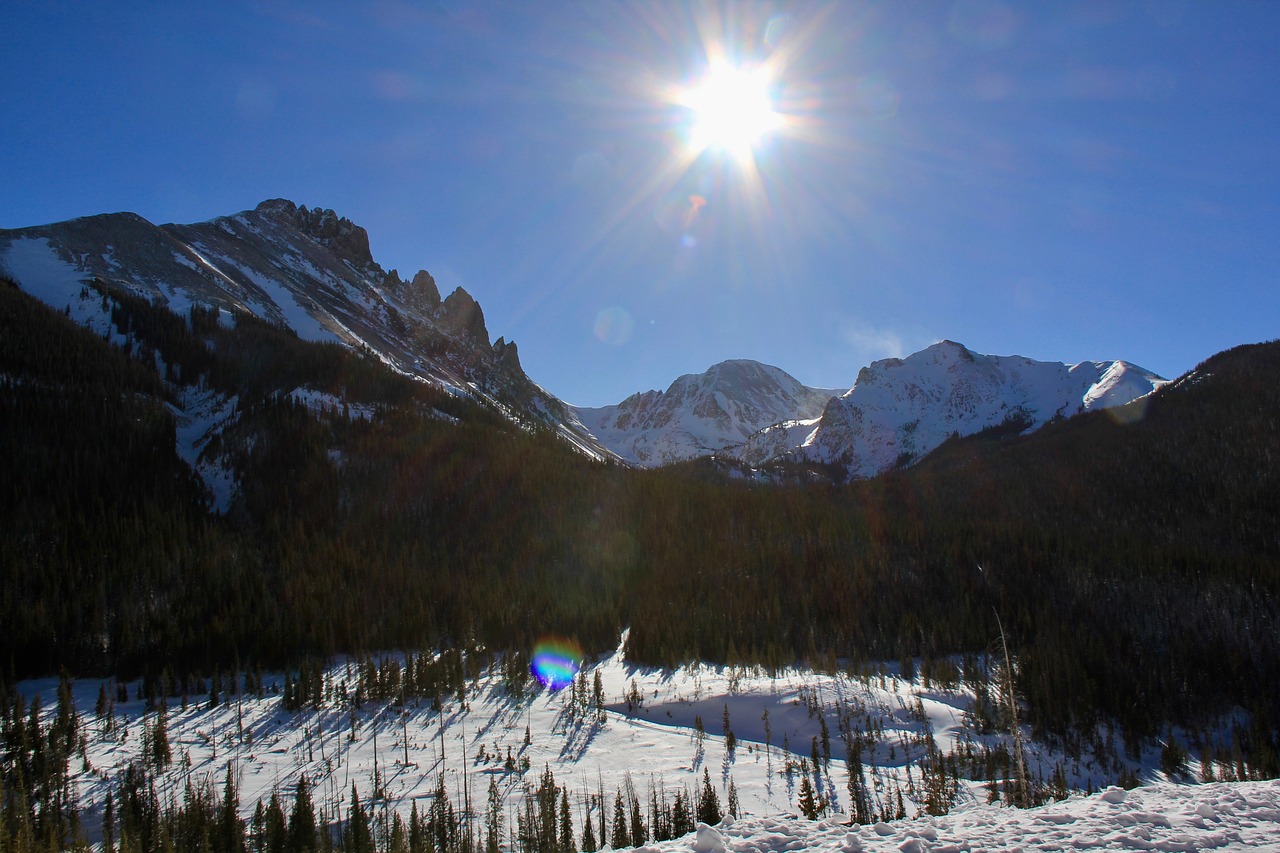 snow mountain winter free photo